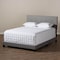 Baxton Studio Hampton Modern Light Grey Upholstered Queen Size Bed 136-7452 - alternate 7